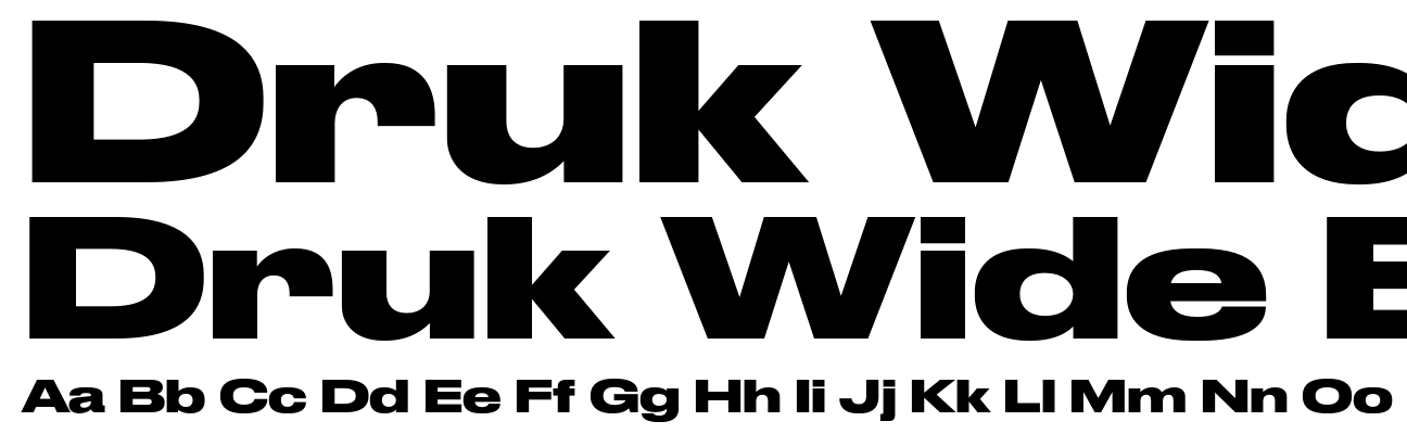 Druk Wide Bold